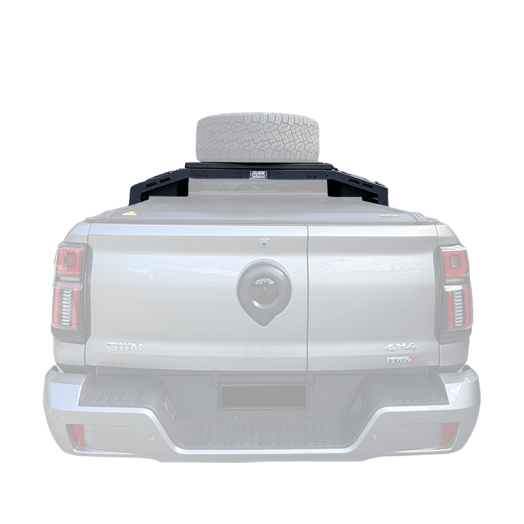 noxfun ROGUE TYRE/WHEEL CARRIER RACK WITH STORAGE PLATFORM-Let us help you explore your 4x4 with us Noxfun