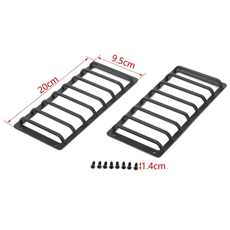 Metal Rear Fog Light Cover for Jetour T2 & Jetour T2 PHEV-Let us help you explore your 4x4 with us Noxfun