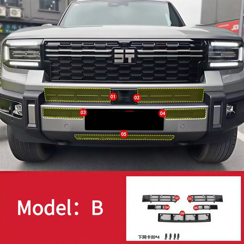 Insect screen for vehicle front grille suitable for Jetour G700-Let us help you explore your 4x4 with us Noxfun