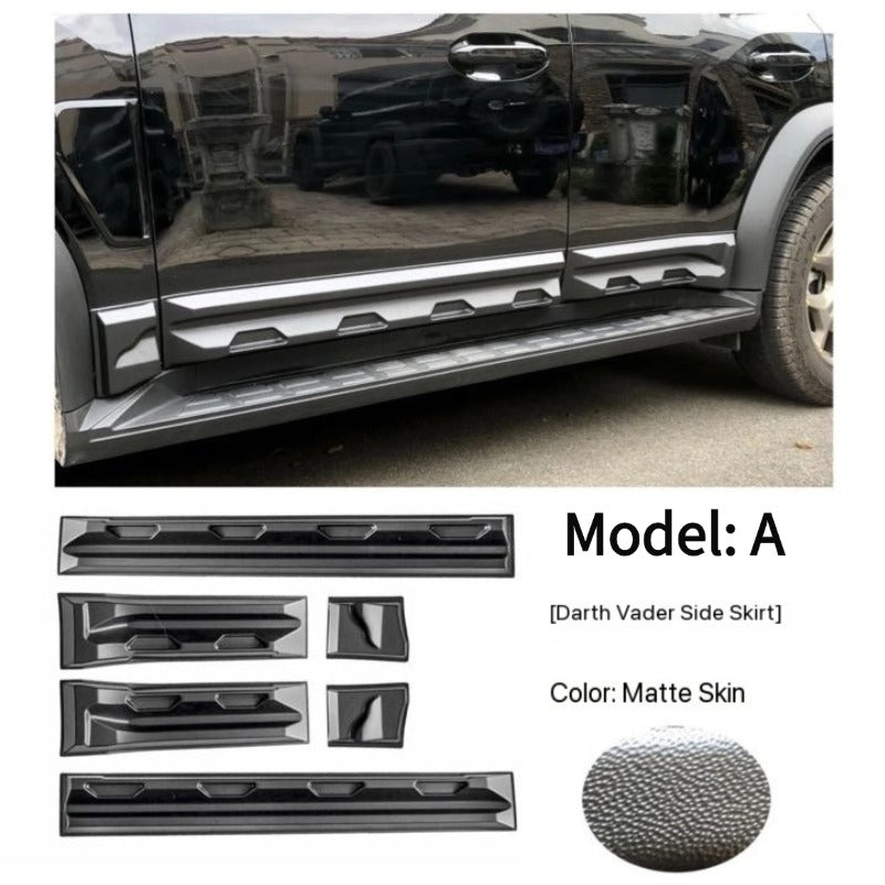 Chery Jetour T2 & Jetour T2 PHEV Scratch resistant side skirt trim-Let us help you explore your 4x4 with us Noxfun