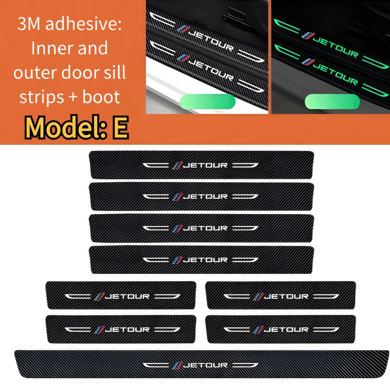 Car door sill strips for Chery Jetour-Let us help you explore your 4x4 with us Noxfun