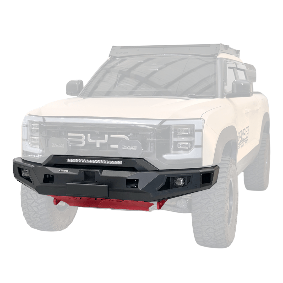 BYD SHARK 6 noxfun ATTACK HOOPLESS BULL BAR-Let us help you explore your 4x4 with us Noxfun