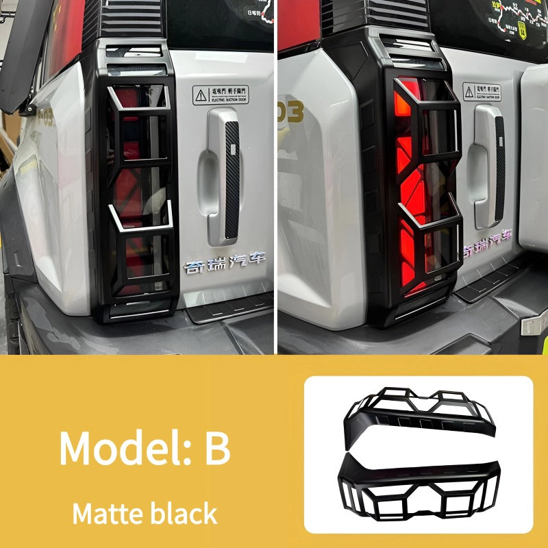 Rear light cover for Chery JAECOO J6（iCAR 03）-Let us help you explore your 4x4 with us Noxfun