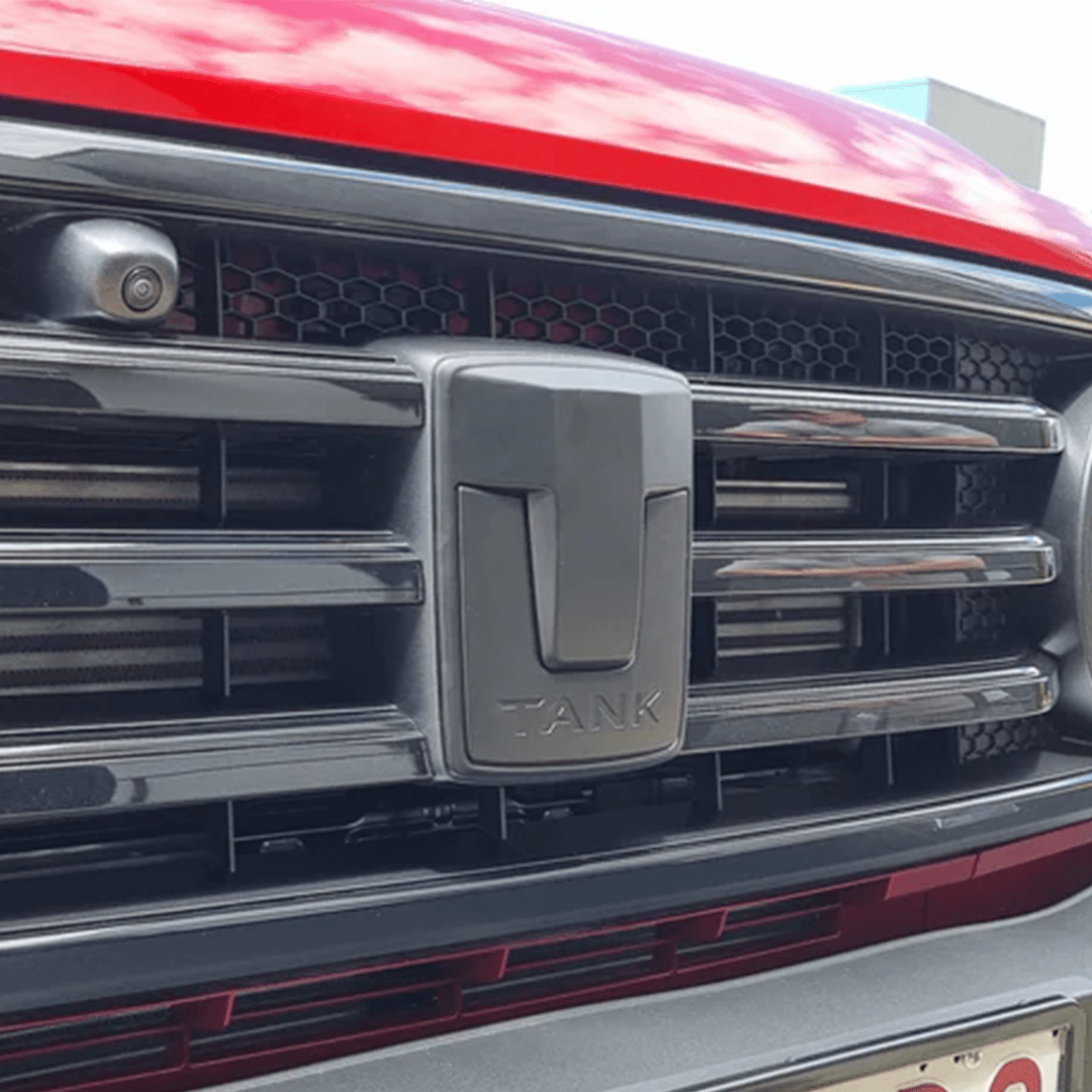 TANK 300 Front Grill Logo Blackout Cover-Let us help you explore your 4x4 with us Noxfun