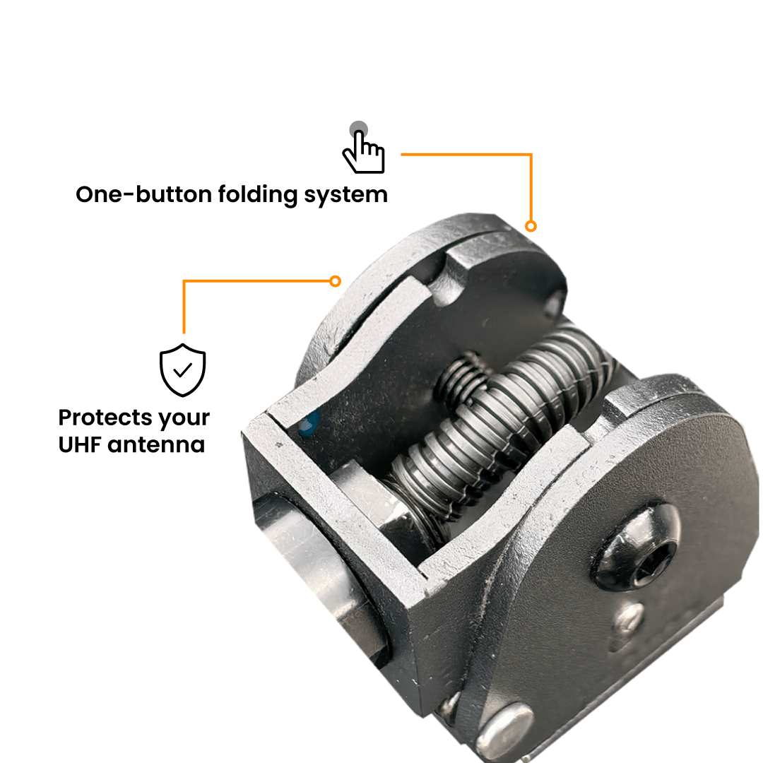noxfun FOLDING UHF ANTENNA BRACKET-Let us help you explore your 4x4 with us Noxfun