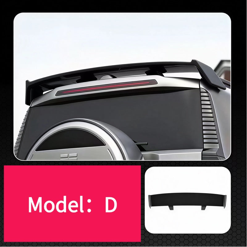 Rear spoiler for the Chery Jetour G700-Let us help you explore your 4x4 with us Noxfun