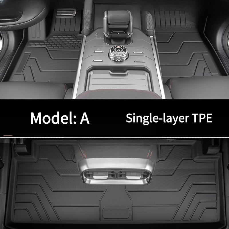 Right Rudder/Left Rudder All Weather Floor Mats Interior Liners for Jetour T2 & Jetour T2 PHEV-Let us help you explore your 4x4 with us Noxfun