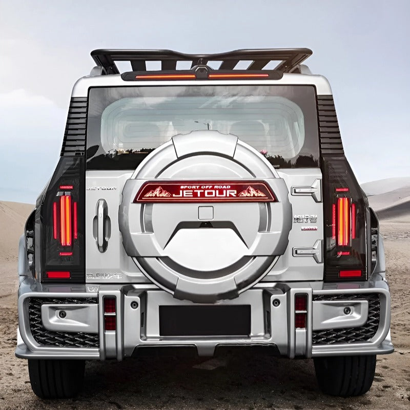 Car tailgate spare wheel cover for Chery Jetour T2-Let us help you explore your 4x4 with us Noxfun