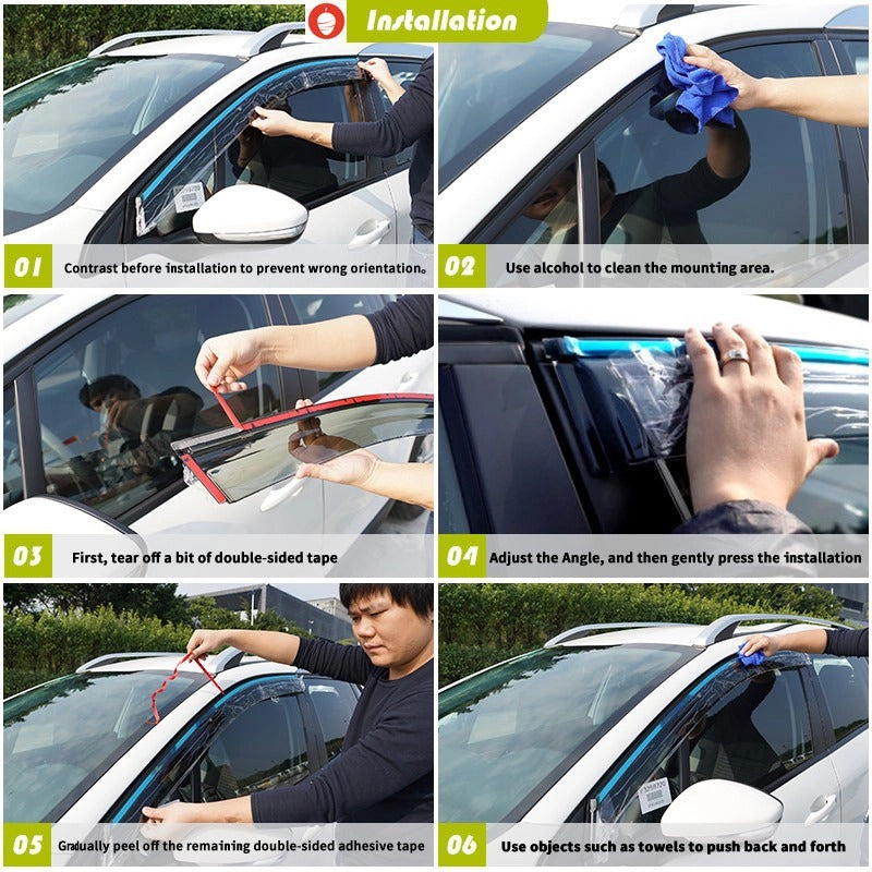 Window Visor For Chery JAECOO J5-Let us help you explore your 4x4 with us Noxfun