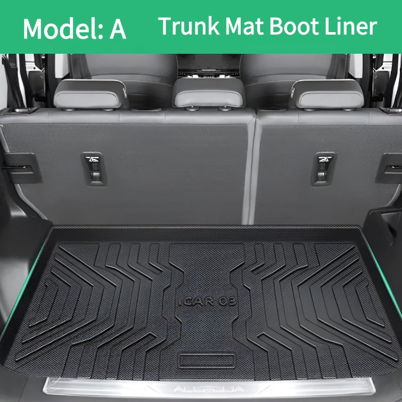 Trunk Mat Boot Liner for Chery JAECOO J6（iCAR03）-Let us help you explore your 4x4 with us Noxfun