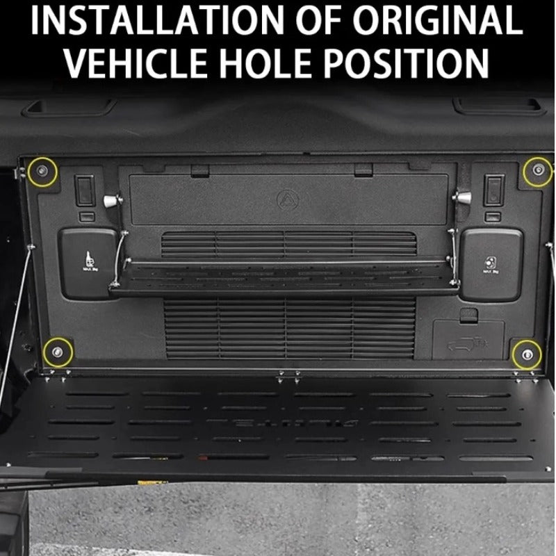 Chery JETOUR T2 Folding Storage Rack-Let us help you explore your 4x4 with us Noxfun