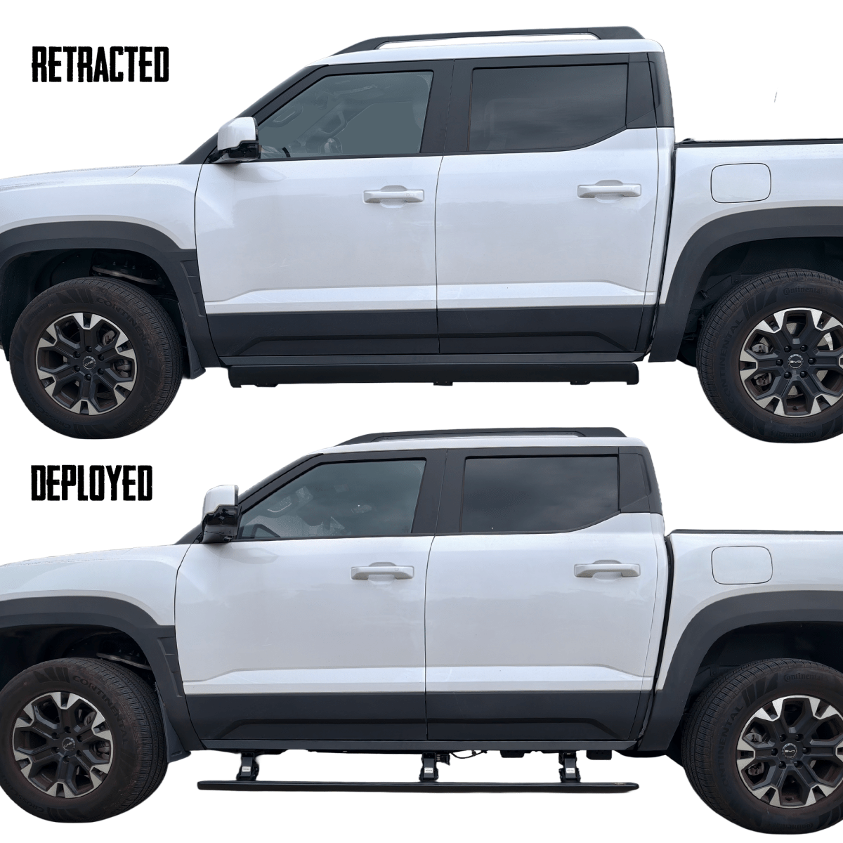 BYD SHARK 6 noxfun ELECTRIC SMARTSTEPS SIDE STEPS-Let us help you explore your 4x4 with us Noxfun