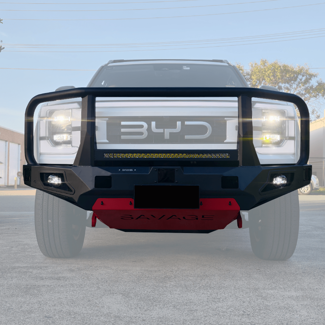 BYD SHARK 6 noxfun ATTACK HOOPED BULL BAR-Let us help you explore your 4x4 with us Noxfun