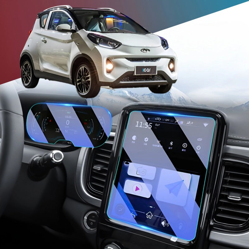 Screen Tempered Glass Protection Film For Chery iCar E-Let us help you explore your 4x4 with us Noxfun