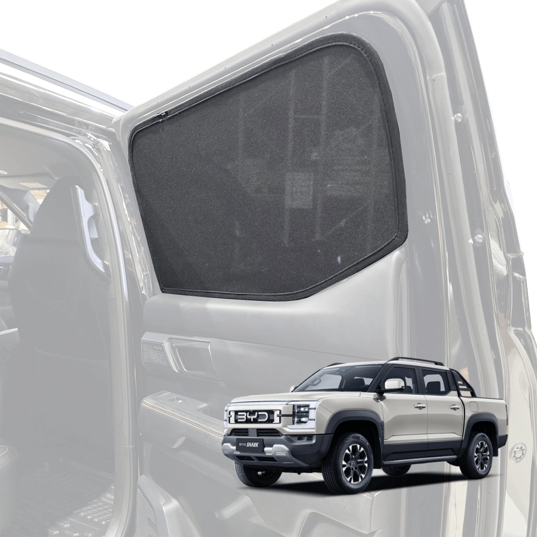 BYD SHARK 6 SHADEPRO REAR SUN SHADE PAIR-Let us help you explore your 4x4 with us Noxfun