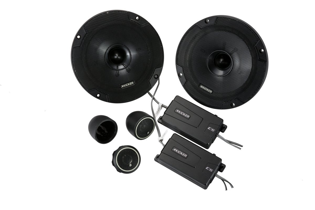 KICKER CS 6.5 COMPONENT SPEAKERS-Let us help you explore your 4x4 with us Noxfun