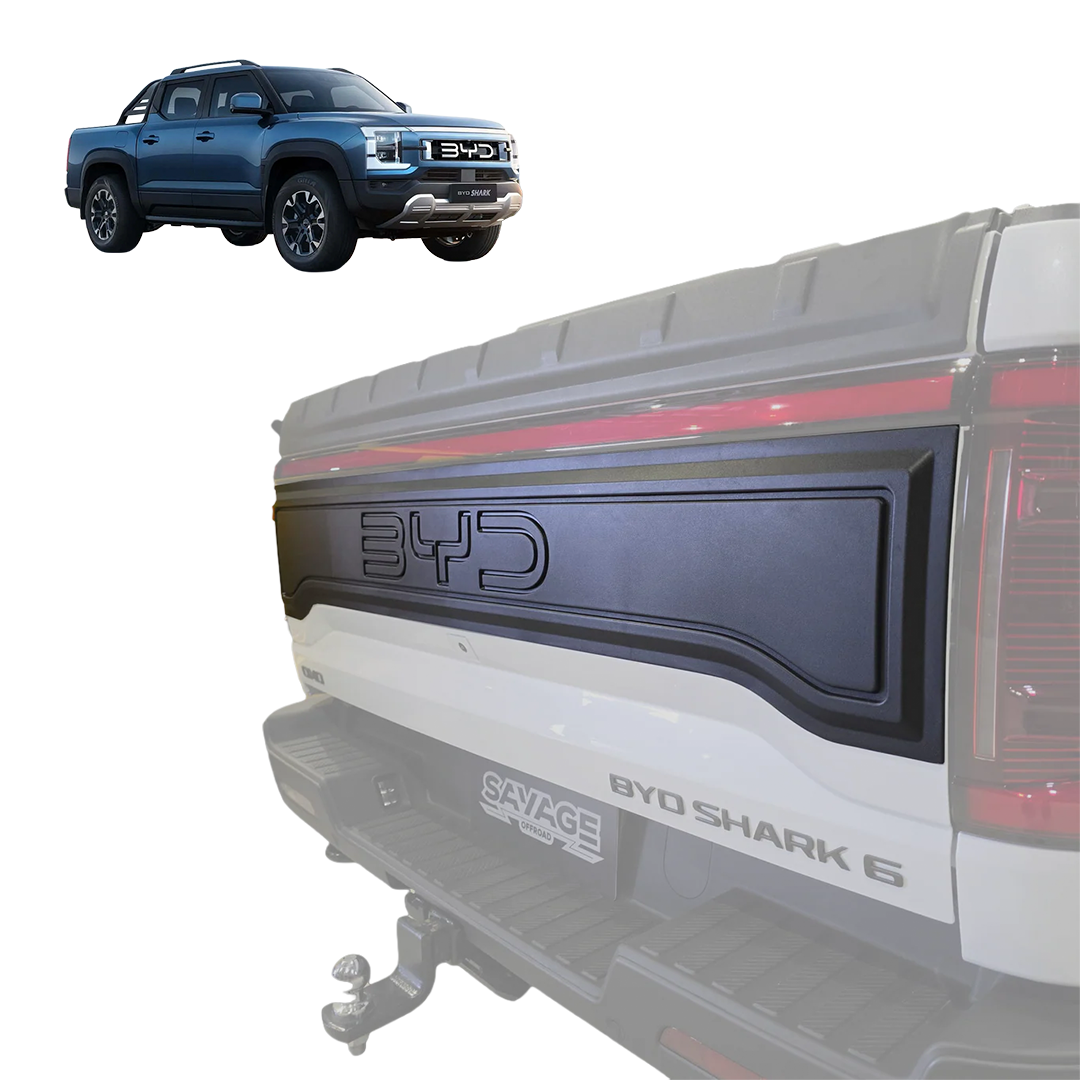 BYD Shark 6 Tailgate Blackout Panel-Let us help you explore your 4x4 with us Noxfun