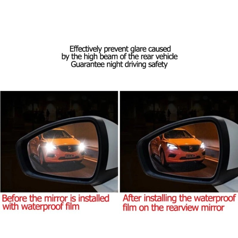 Rear View Mirror Rain Repellent Film-Let us help you explore your 4x4 with us Noxfun