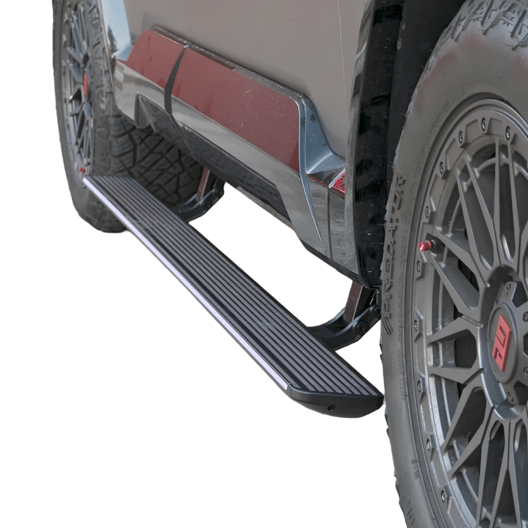 noxfun ELECTRIC SMARTSTEPS SIDE STEPS WITH RGB STEP LIGHTING DENZA B8 2026+-Let us help you explore your 4x4 with us Noxfun