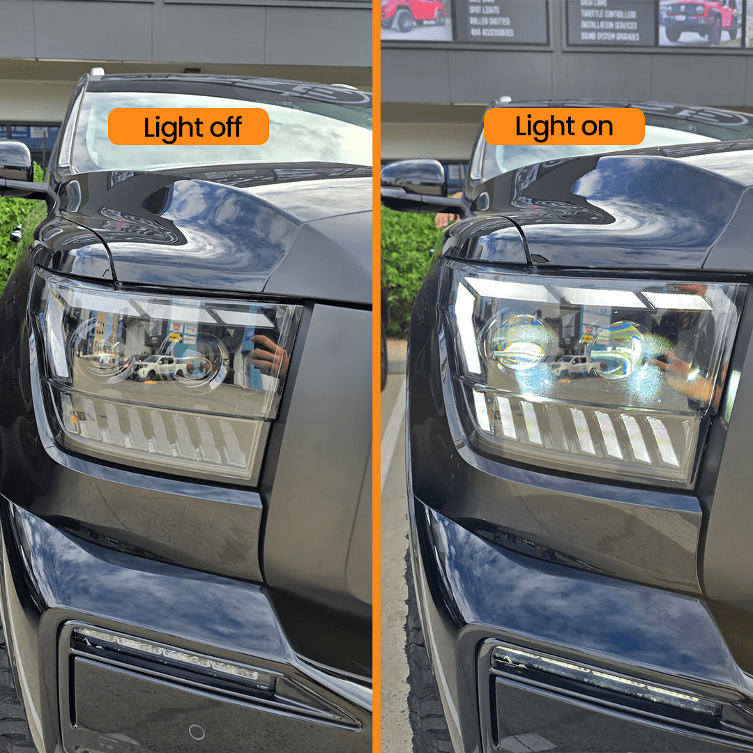 TANK 500 UPGRADED LED HEADLIGHTS-Let us help you explore your 4x4 with us Noxfun