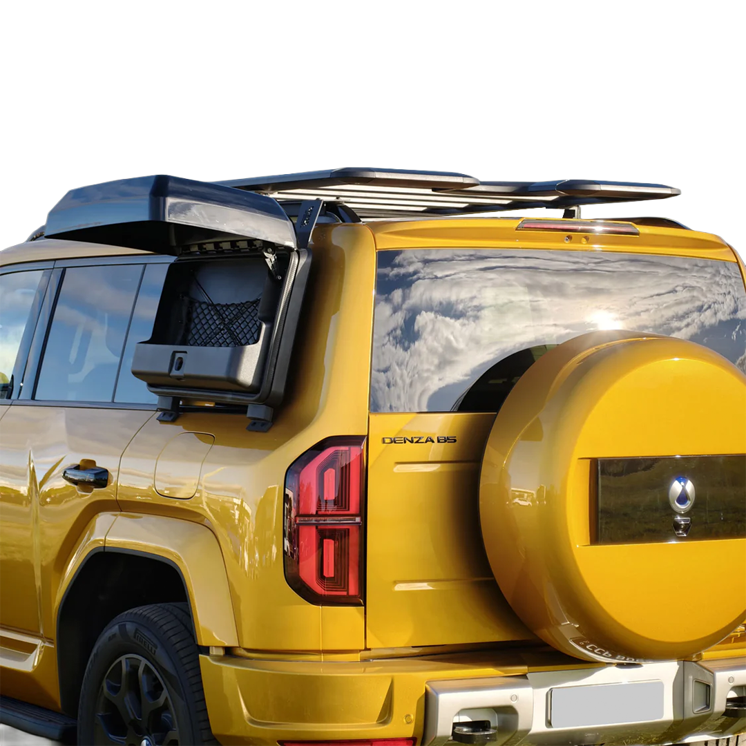 DENZA B5 noxfun RAILPRO ROOF PLATFORM with STORAGE BOX-Let us help you explore your 4x4 with us Noxfun