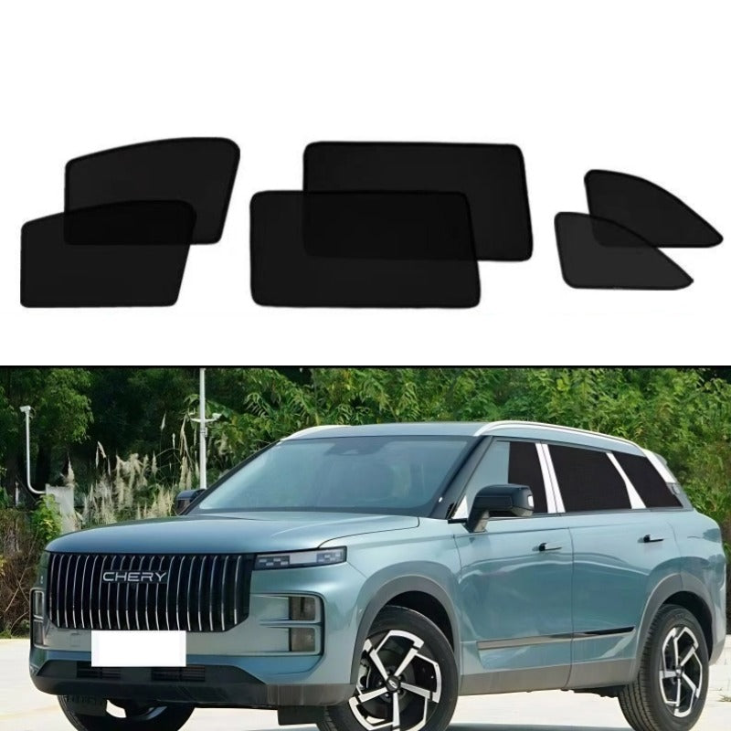 Car Full Magnetic Sunshade for Chery Jetour Jaecoo J7 & 7 PHEV-Let us help you explore your 4x4 with us Noxfun