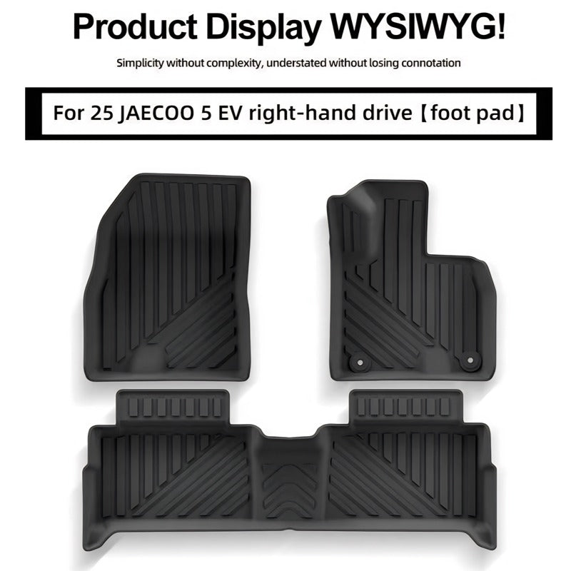 All Weather RHD Floor & Trunk Liners for Chery JAECOO J5-Let us help you explore your 4x4 with us Noxfun