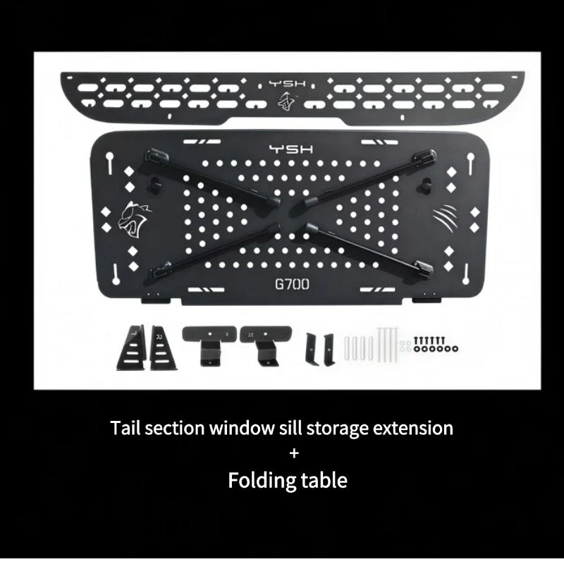 Car trunk extension storage rack for Chery Jetour G700-Let us help you explore your 4x4 with us Noxfun