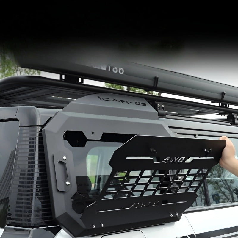 Rear side window armor expansion for Chery JAECOO J6（ICAR 03）-Let us help you explore your 4x4 with us Noxfun