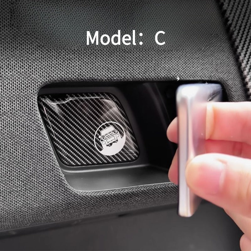 Carbon Fiber Car Interior Decals for the Chery iCAR V27-Let us help you explore your 4x4 with us Noxfun