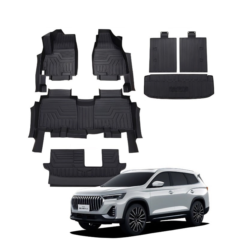 TPE Floor Mats & Trunk Mat for Chery Jetour X90 Plus-Let us help you explore your 4x4 with us Noxfun