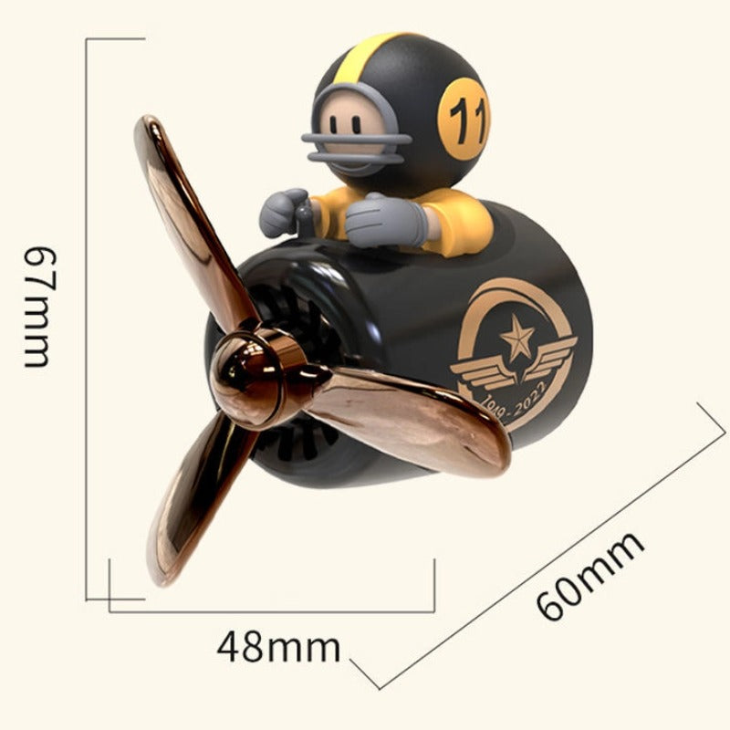 Car Aromatherapy Cartoon Small Plane-Let us help you explore your 4x4 with us Noxfun