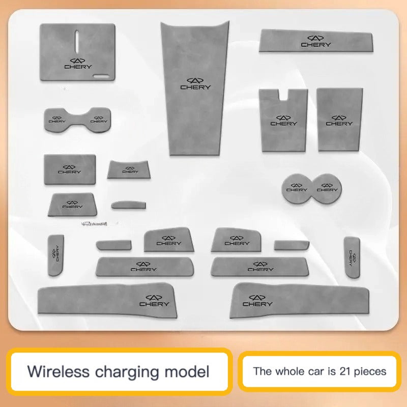 Leather Car Door Slot Pad For JAECOO J7 & 7PHEV-Let us help you explore your 4x4 with us Noxfun