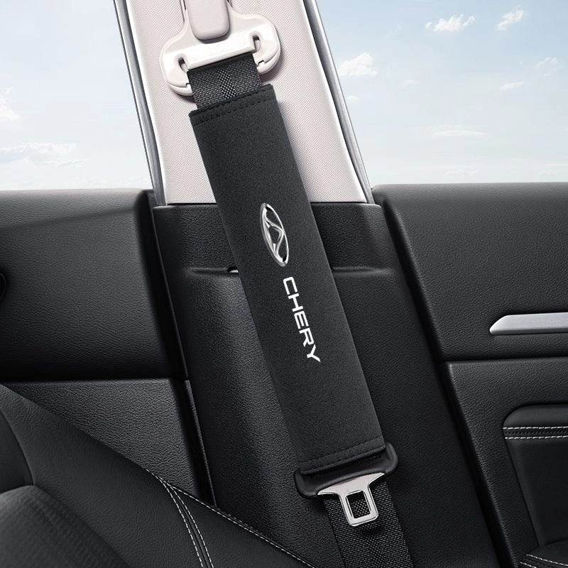 Suede Car Seat Belt Shoulder Pad Covers (2 PCS)-Let us help you explore your 4x4 with us Noxfun