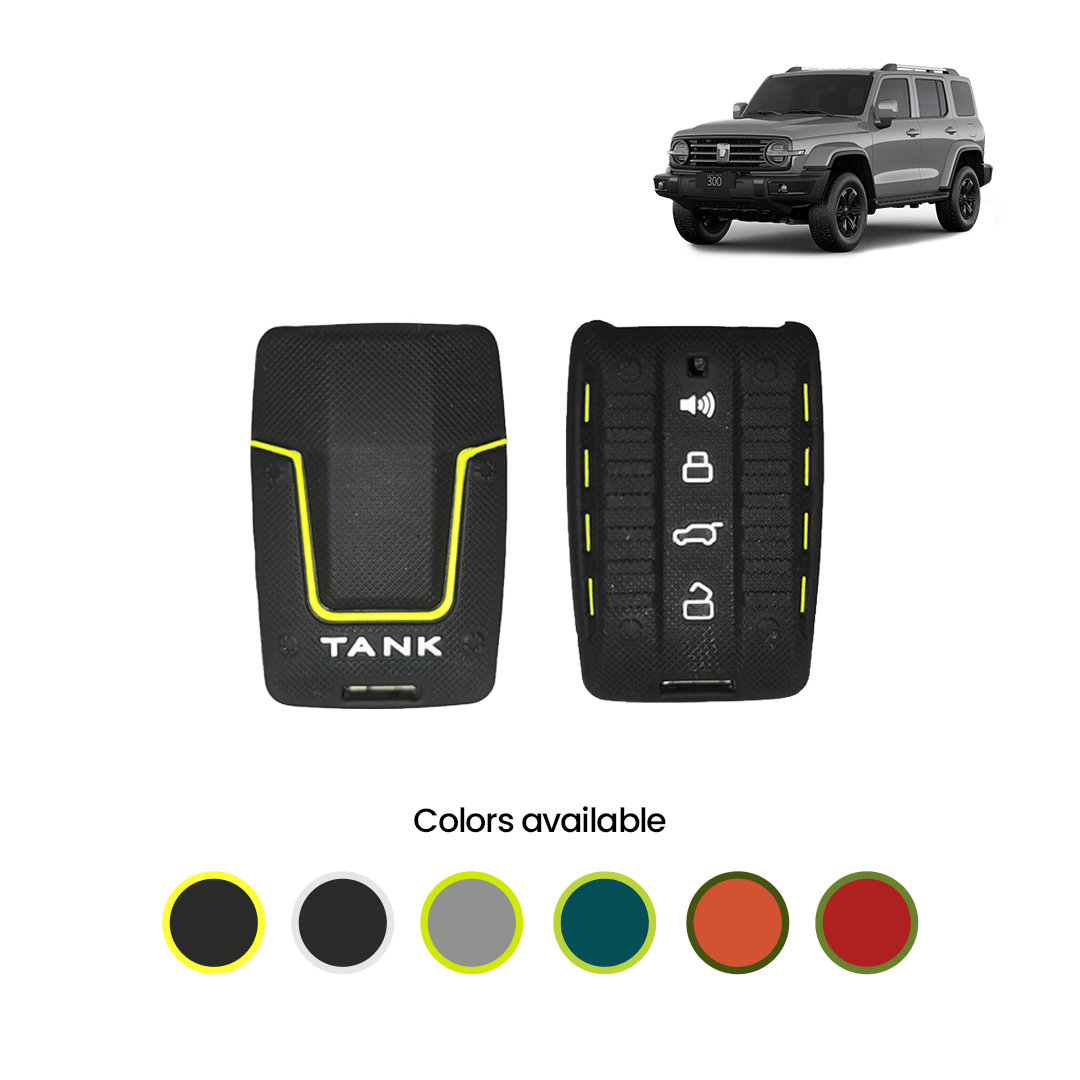 GWM TANK 300 & 500 SILICONE KEY COVER/CASE-Let us help you explore your 4x4 with us Noxfun