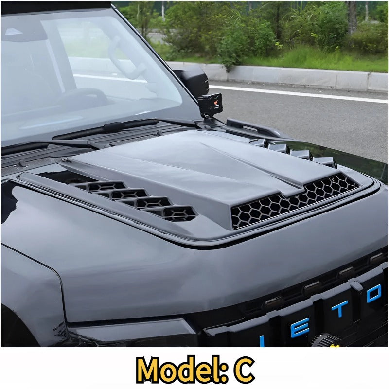 Chery Jetour T2 & Jetour T1 hood decoration protection-Let us help you explore your 4x4 with us Noxfun