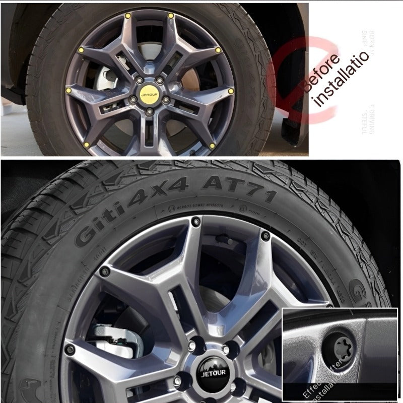 Automotive Wheel Screw Caps & Hubcaps for Chery Jetour T2 & Jetour T2 PHEV-Let us help you explore your 4x4 with us Noxfun
