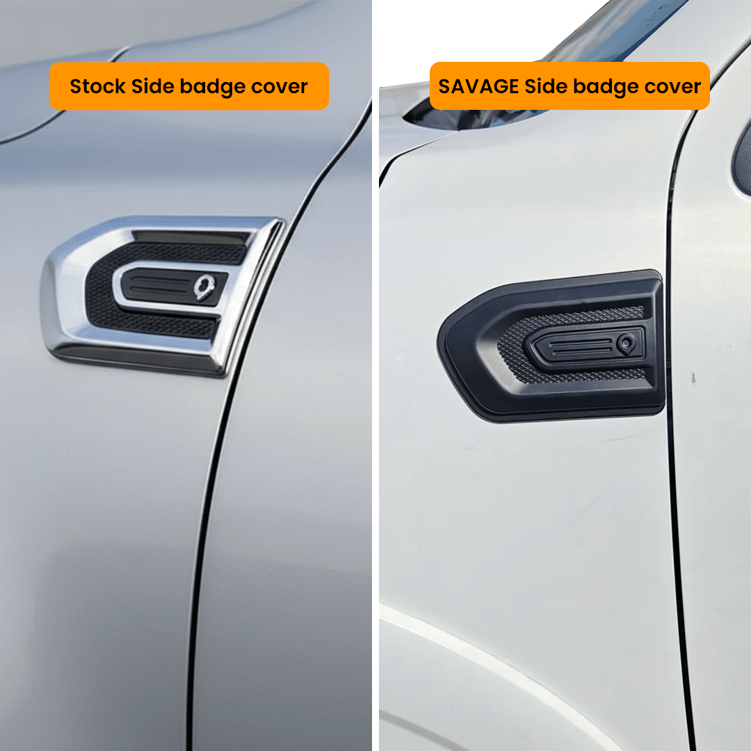 GWM CANNON BLACKOUT SIDE BADGE COVER-Let us help you explore your 4x4 with us Noxfun