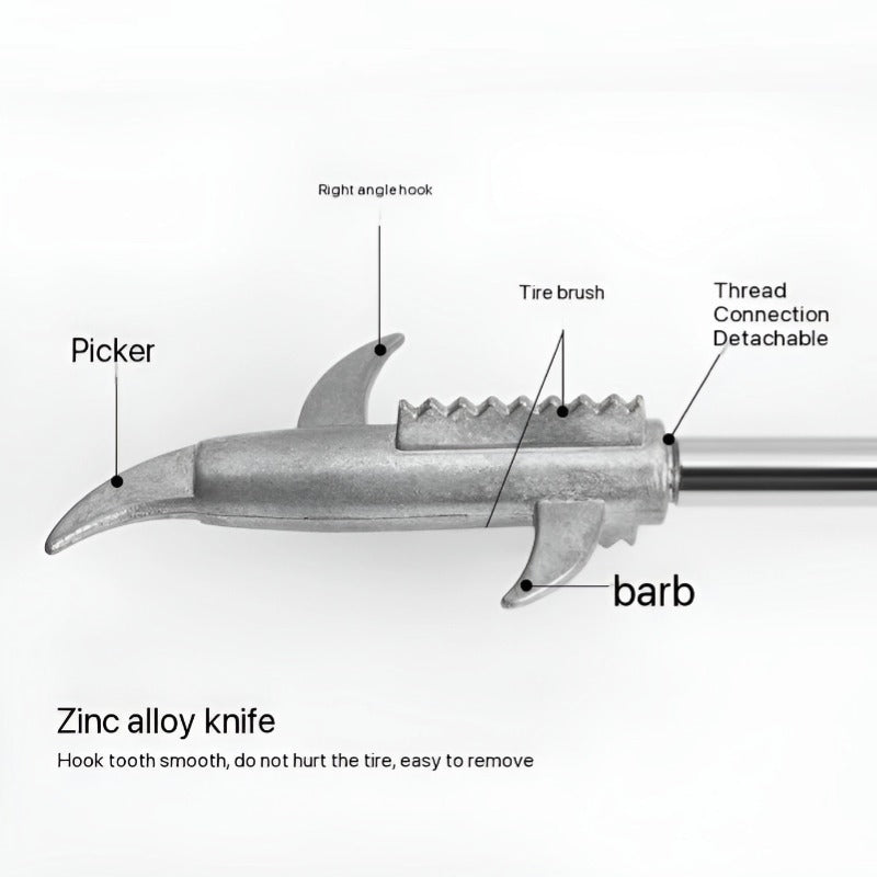 Car tyre clear stone hook-Let us help you explore your 4x4 with us Noxfun