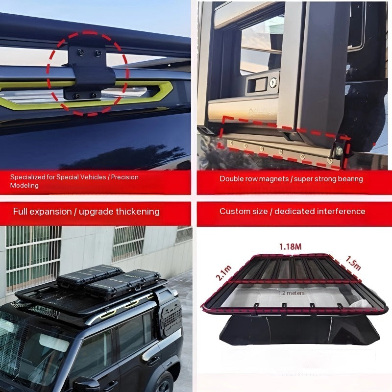 Car Luggage Rack for Chery Jetour T2-Let us help you explore your 4x4 with us Noxfun