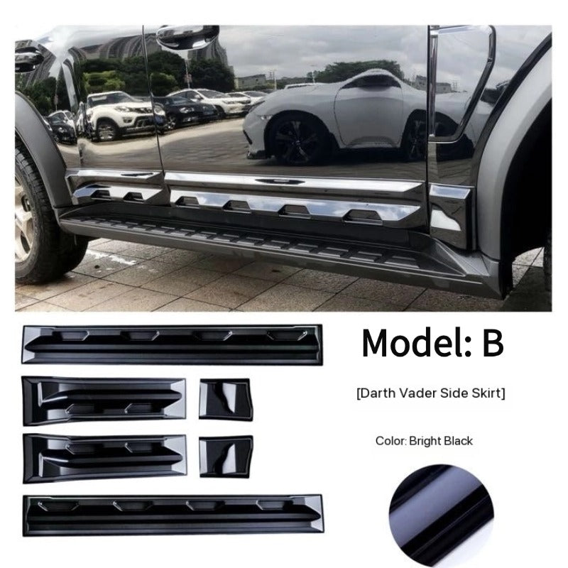 Chery Jetour T2 & Jetour T2 PHEV Scratch resistant side skirt trim-Let us help you explore your 4x4 with us Noxfun
