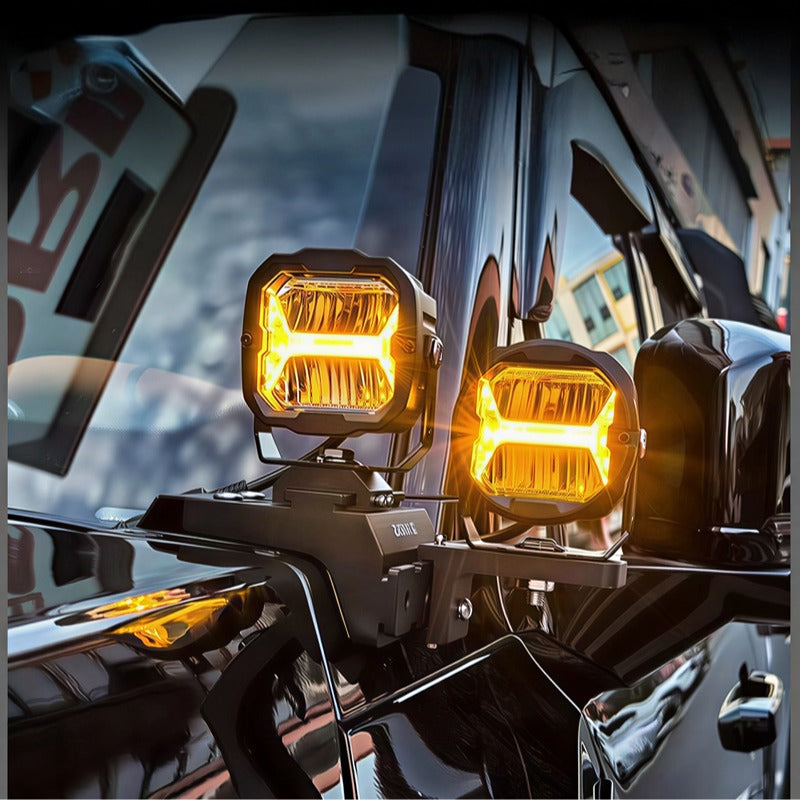 JETOUR G700 A-pillar Extended Spotlight Bracket-Let us help you explore your 4x4 with us Noxfun