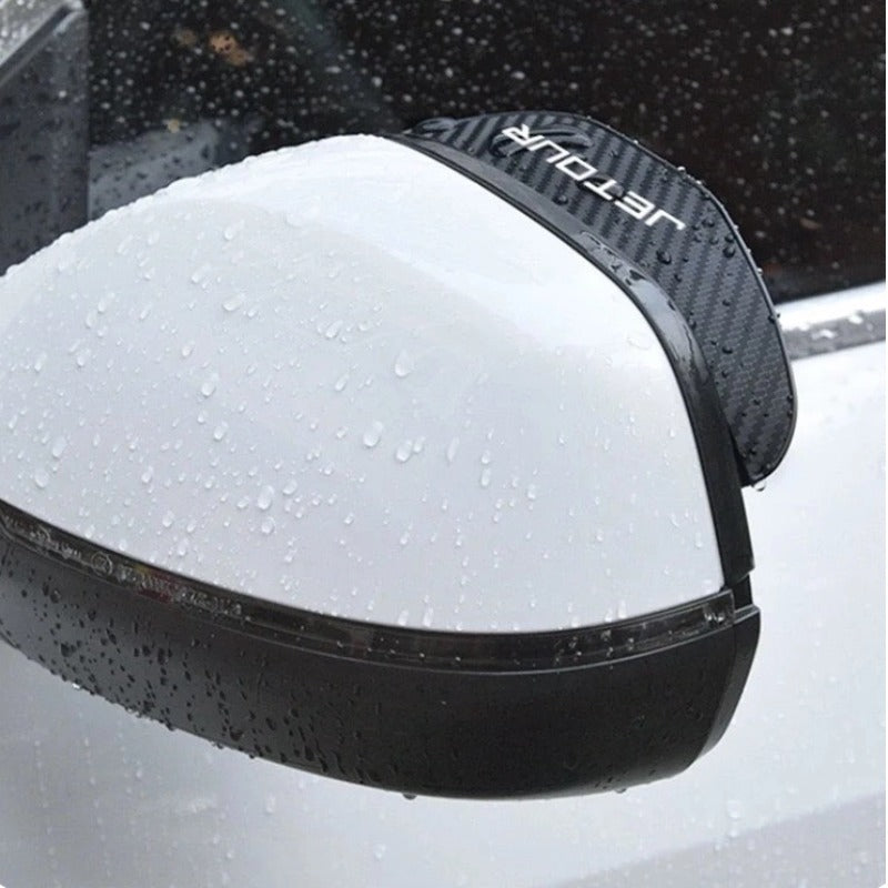 Rearview Mirror Rain Eyebrow Trim-Let us help you explore your 4x4 with us Noxfun