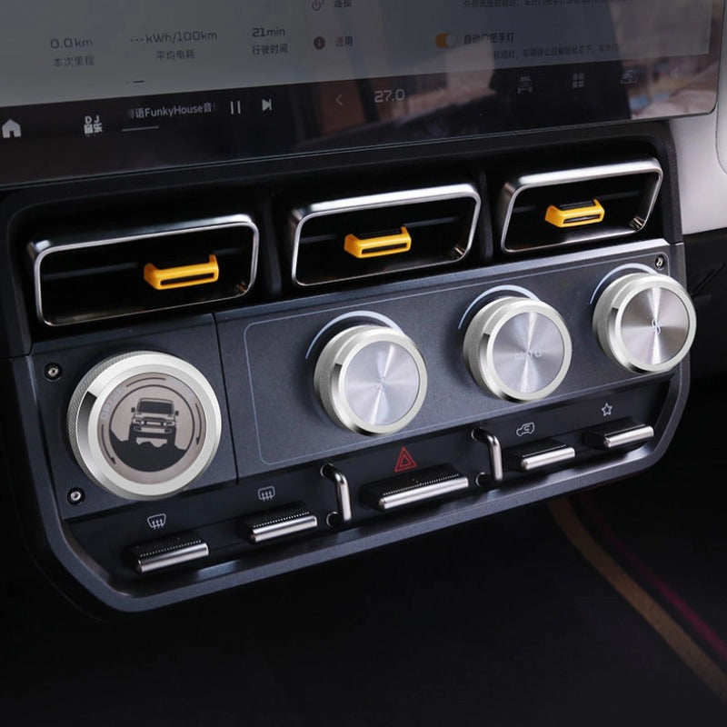 Air Conditioning Rotary Knob Protective Cover for Chery iCAR V23-Let us help you explore your 4x4 with us Noxfun