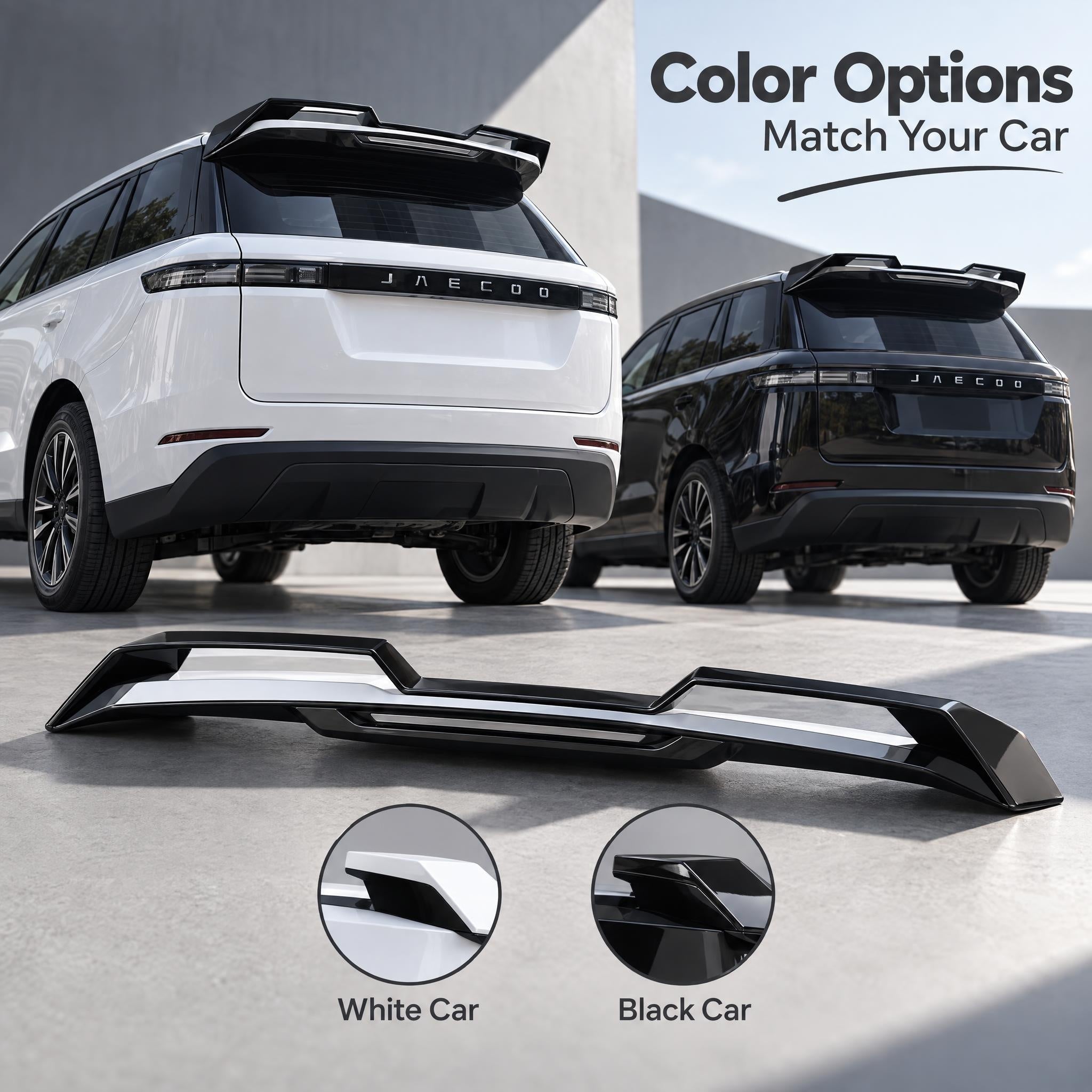 ABS Rear Spoiler Rear Wing for Chery JAECOO J5-Let us help you explore your 4x4 with us Noxfun