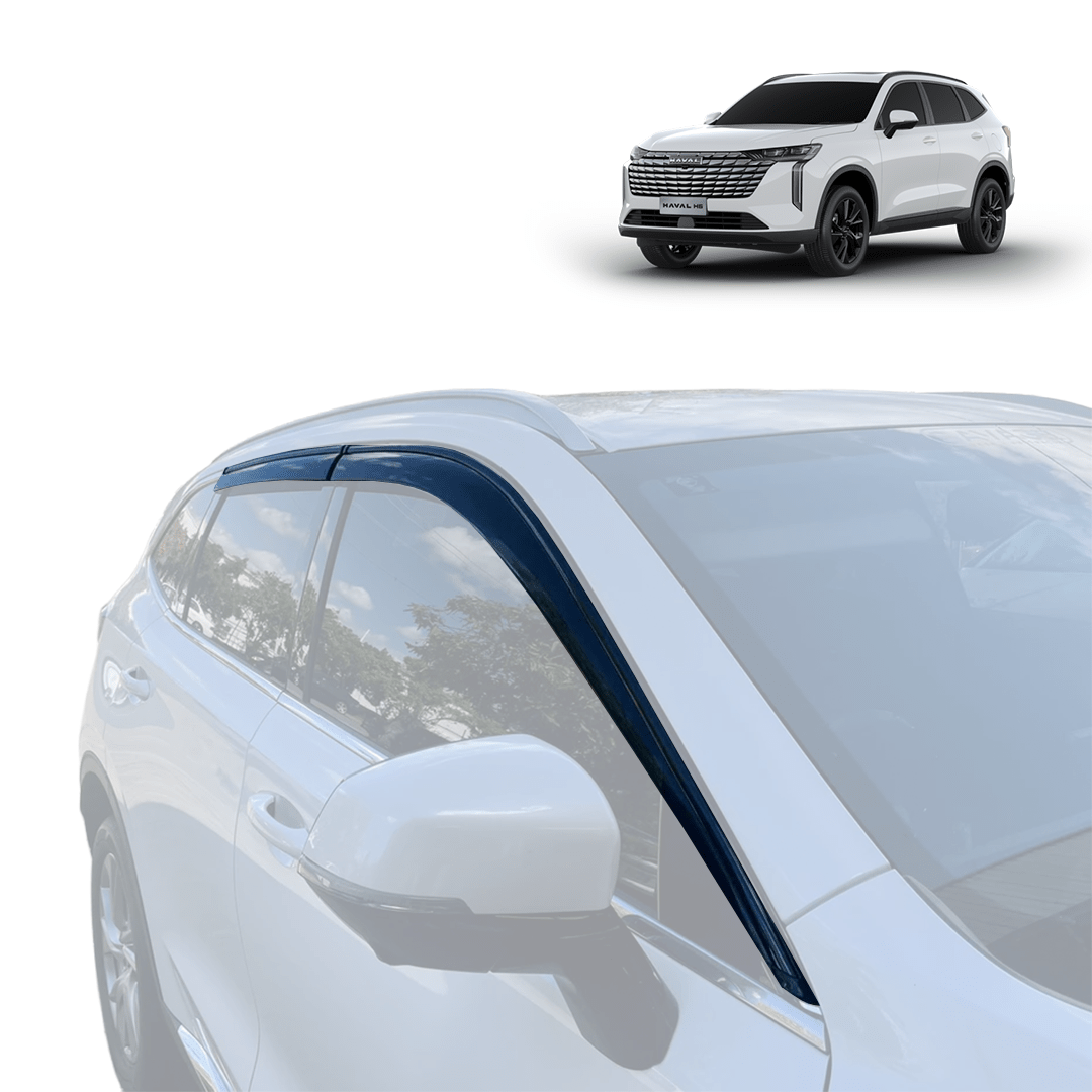 HAVAL H6 AND H6GT PREMIUM WEATHER SHIELD BLACK FRAME 2021+-Let us help you explore your 4x4 with us Noxfun