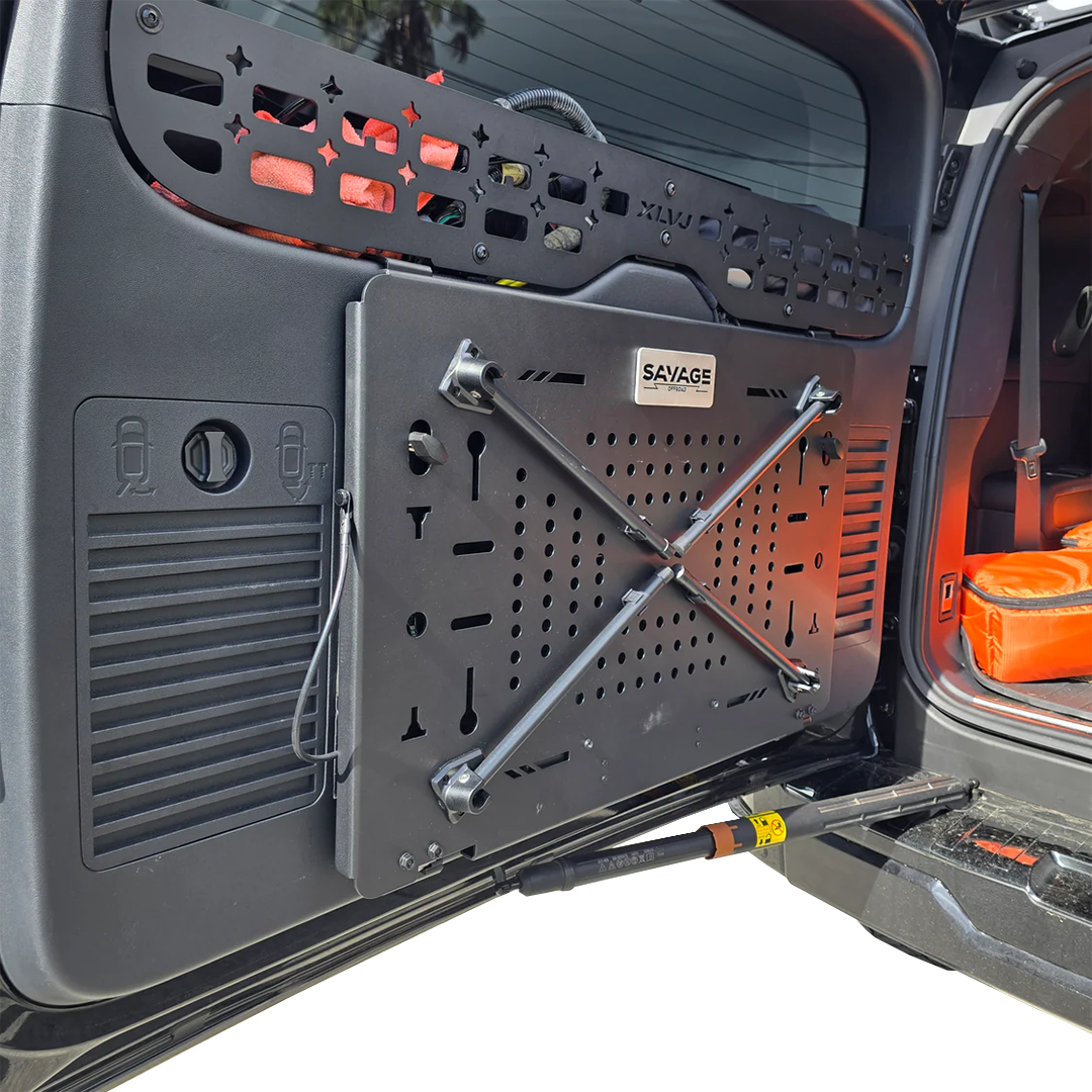 DENZA B8 Tailgate table with window Storage-Let us help you explore your 4x4 with us Noxfun