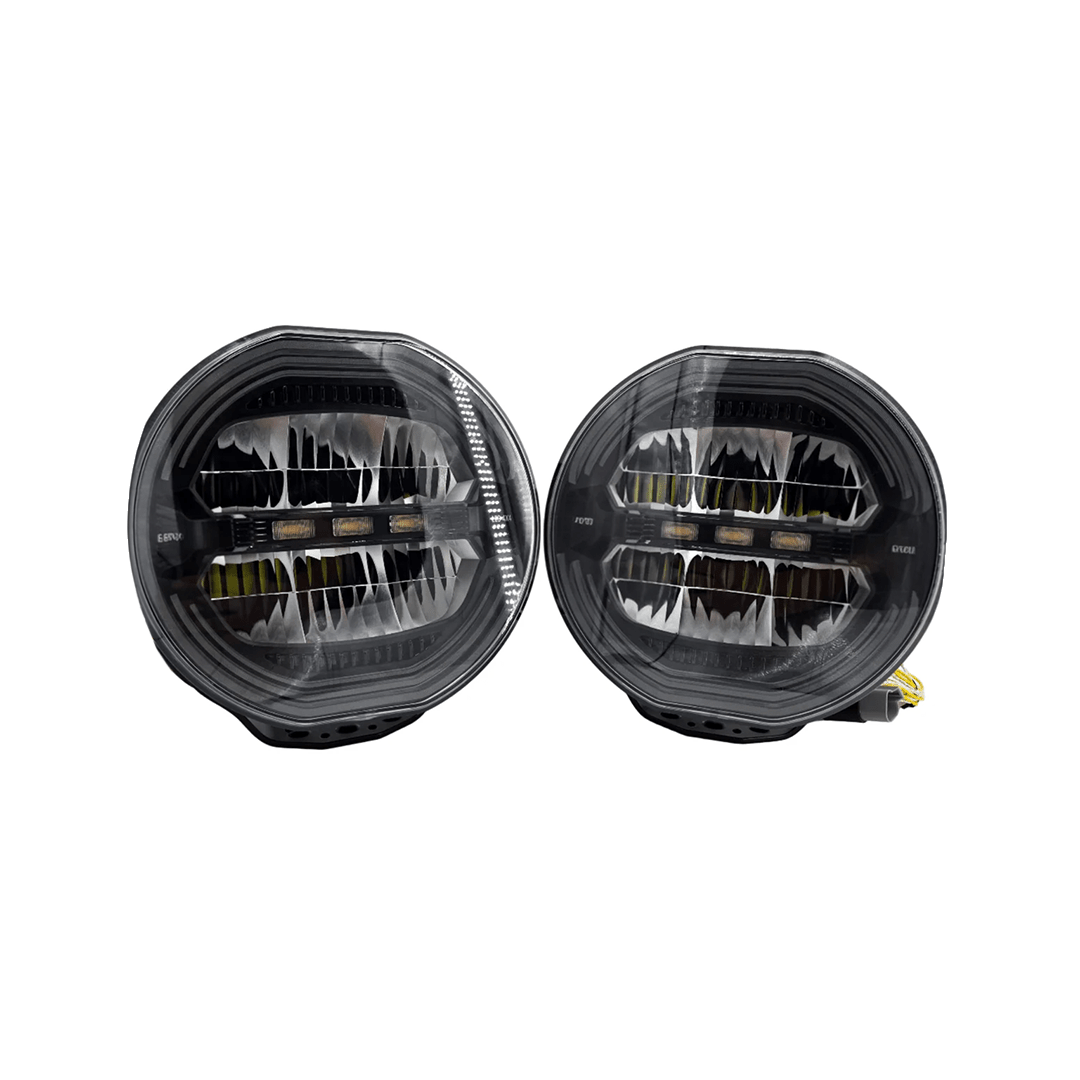 noxfun SWITCHBEAM 9 LED SPOT LIGHT DRIVING LIGHTS (PAIR)-Let us help you explore your 4x4 with us Noxfun