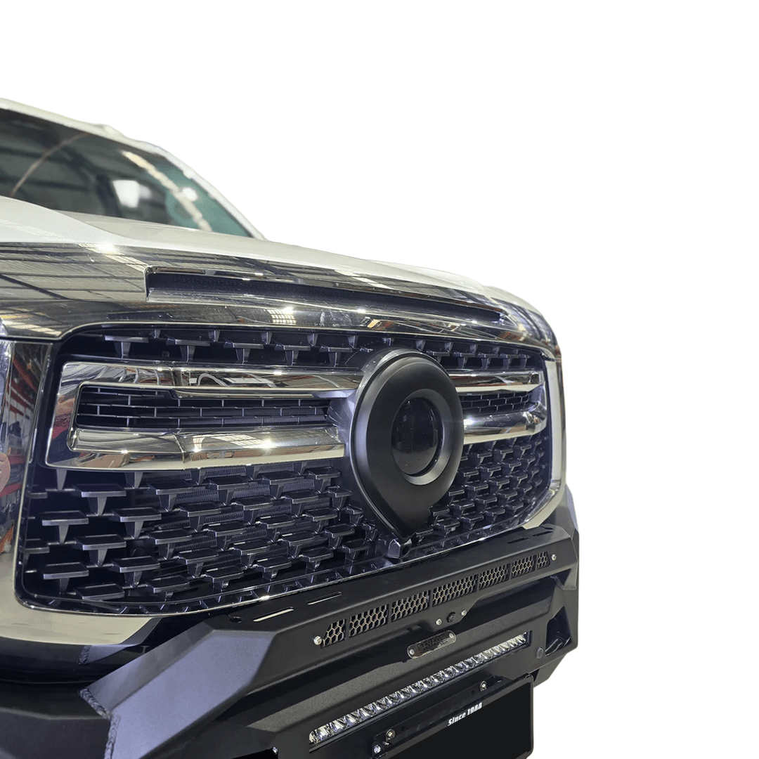 GWM ALPHA FRONT LOGO BLACKOUT COVER-Let us help you explore your 4x4 with us Noxfun