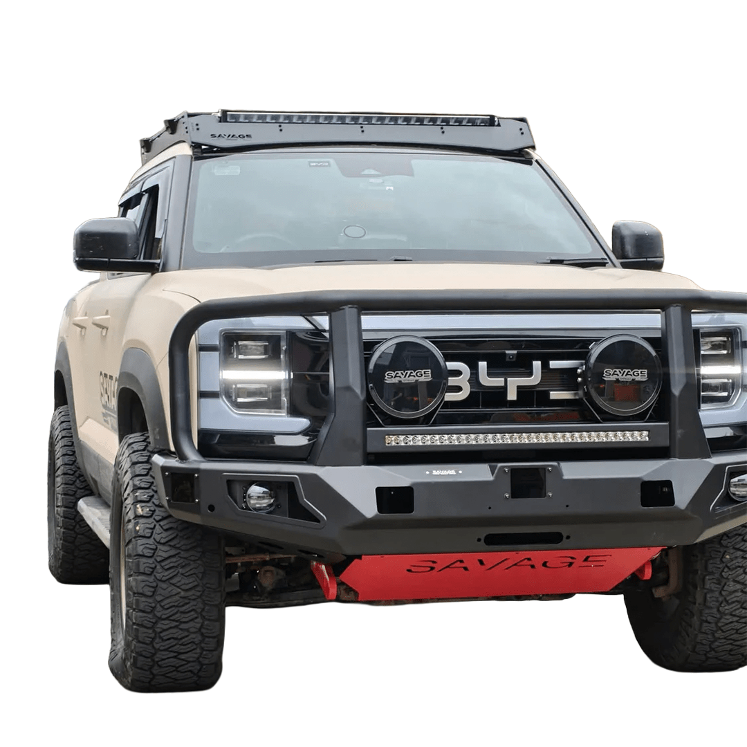 BYD SHARK 6 noxfun ATTACK HOOPED BULL BAR-Let us help you explore your 4x4 with us Noxfun